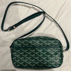 Goyard Cap Vert crossbody bag in green